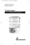 Toastmaster TMFS4401 User's Manual