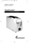 Toastmaster T210B User's Manual