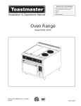 Toastmaster MH36 User's Manual