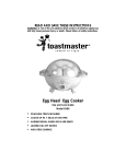 Toastmaster 6506 User's Manual