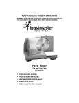 Toastmaster 6128 User's Manual