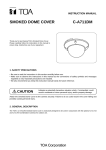 TOA Electronics C-A711DM User's Manual