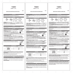 Timex W206 User's Manual