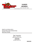 Tiger T6000 User's Manual