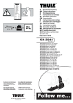 Thule Kit 2041 User's Manual