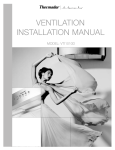 Thermador VTI1010D User's Manual