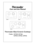 Thermador CEP304 User's Manual