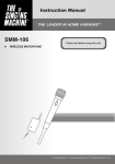 The Singing Machine SMM-106 User's Manual