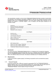 Texas Instruments TPS65023B User's Manual