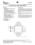 Texas Instruments TPA3008D2 User's Manual