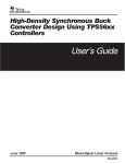 Texas Instruments SLVU013 User's Manual