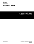 Texas Instruments SLAU081 User's Manual