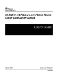 Texas Instruments SCAU020 User's Manual