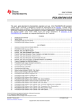 Texas Instruments PGA309EVM-USB User's Manual