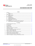 Texas Instruments DAC3482 User's Manual