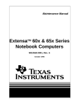 Texas Instruments 60X User's Manual