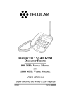Telular SX4D User's Manual