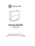 Telular SX3i User's Manual