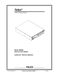 Telex US2002 User's Manual