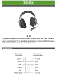 Telex HD-3A User's Manual