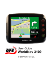 TeleType Company GPS WorldNav 3100 User's Manual