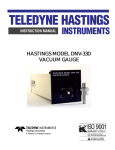 Teledyne DNV-33D User's Manual