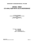 Teledyne 300EU User's Manual