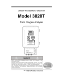 Teledyne 3020T User's Manual