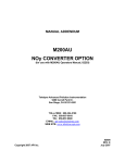 Teledyne 200AU-NOy User's Manual