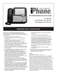 Teledex SIP LD4105S User's Manual