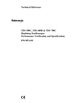 Tektronix TDS500C User's Manual