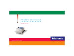 Tektronix PHASER 780 User's Manual