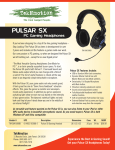TekNmotion Pulsar SX User's Manual