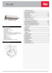 Teka TL1 62 User's Manual