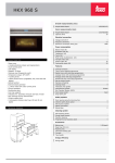 Teka HKX 960 S User's Manual