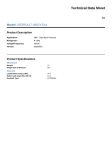Tecumseh SIERRA17-0982Y3XA Technical Data Sheet