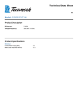 Tecumseh ES9563ZXTXM Technical Data Sheet