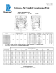 Tecumseh AKA9430ZNADA Performance Data Sheet