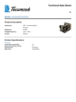 Tecumseh AKA9430ZAADGK Technical Data Sheet