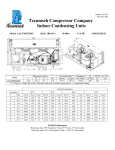 Tecumseh AJA7510ZXDXC Performance Data Sheet