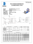 Tecumseh AEA9415EXAGB Performance Data Sheet