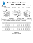 Tecumseh AE4430Y-FZ1APG Performance Data Sheet