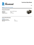 Tecumseh AE2415Z-AA1AEB Technical Data Sheet
