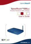 Technicolor - Thomson SpeedTouch 585 User's Manual