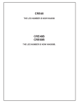 Tech Craft CRE48 User's Manual