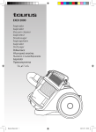 Taurus Group Vacuum Cleaner EXEO 2000 User's Manual