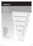 Taurus Group Slow Cooker Egypt 600 User's Manual