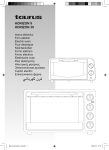 Taurus Group Oven HORIZON 9 User's Manual
