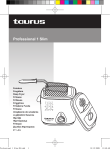 Taurus Group Fryer 1 Slim User's Manual