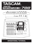 Tascam PORTASTUDIO 788 User's Manual